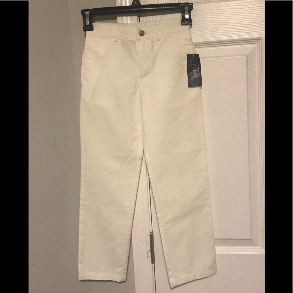 Ralph Lauren Boys Slim Fit Cotton Chino Pants